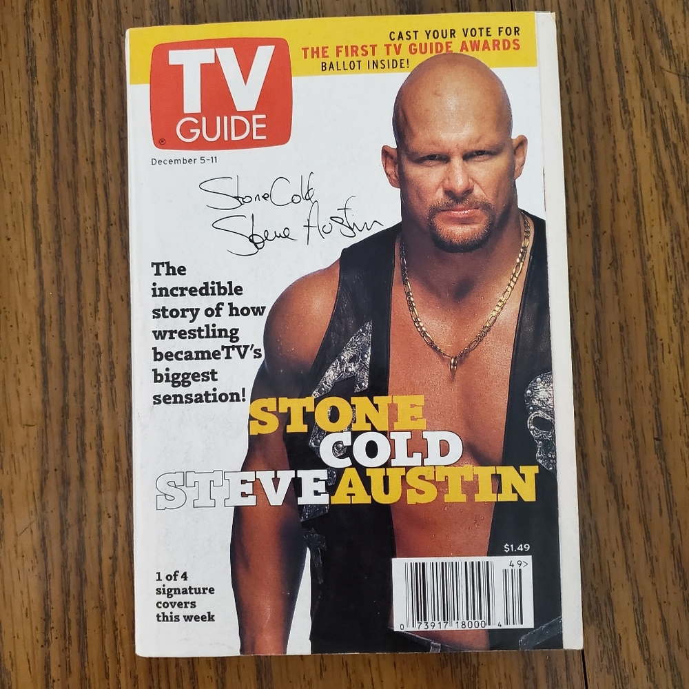 1998 Stone cold steve Austin tv guide